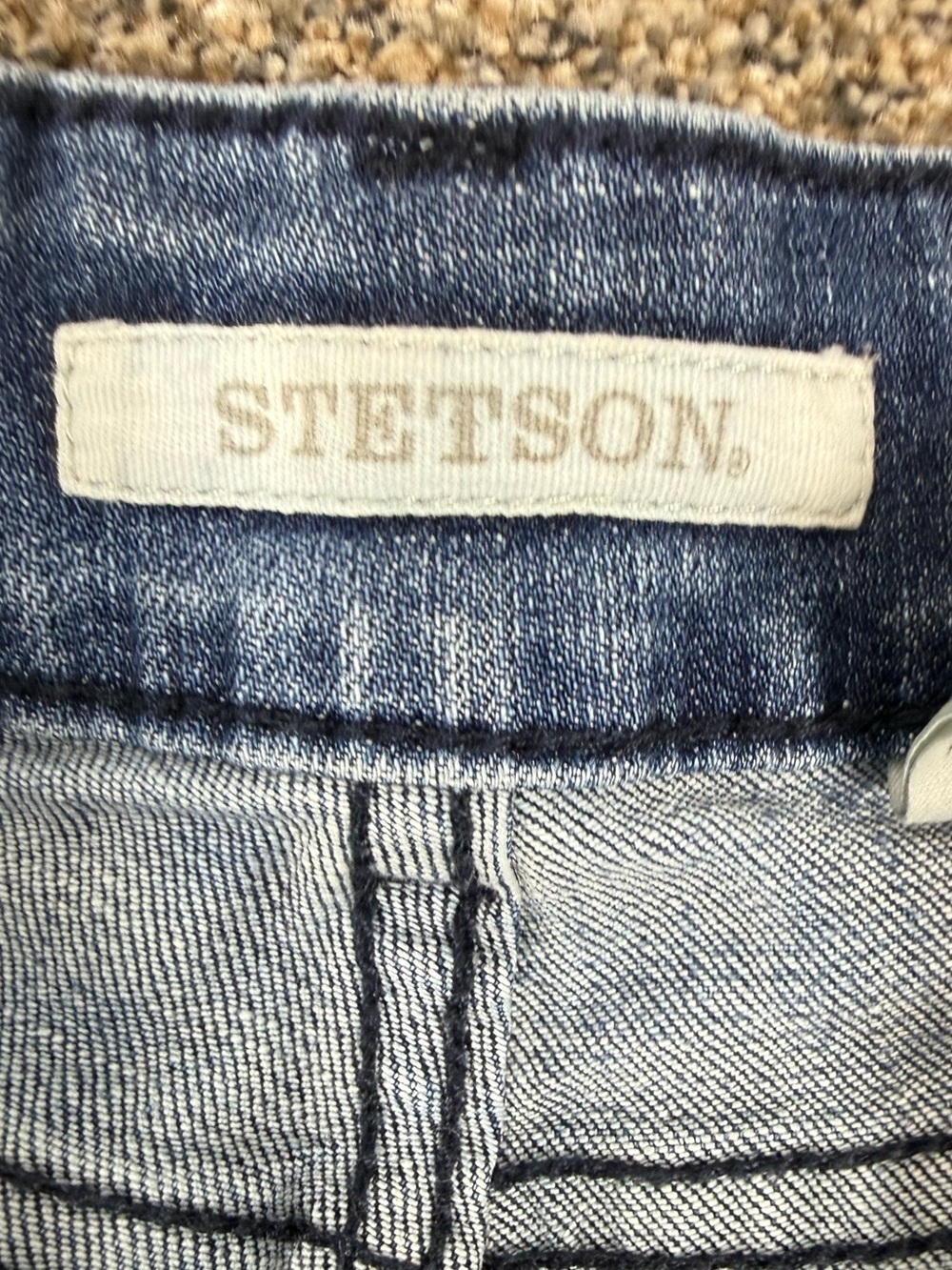 Stetson Light Blue High-Rise Flare Jeans - Picture 7 of 9